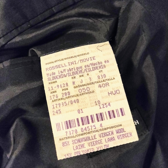 Hugo Boss Rossellini/Movie Suit (40R) - Picture 5 of 12